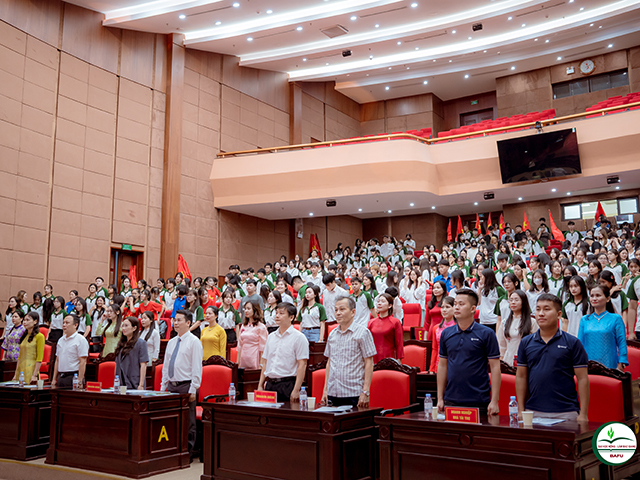 Gala chào tân sinh viên K15: Rực rỡ sắc màu tuổi trẻ Khoa Kinh tế - Tài chính